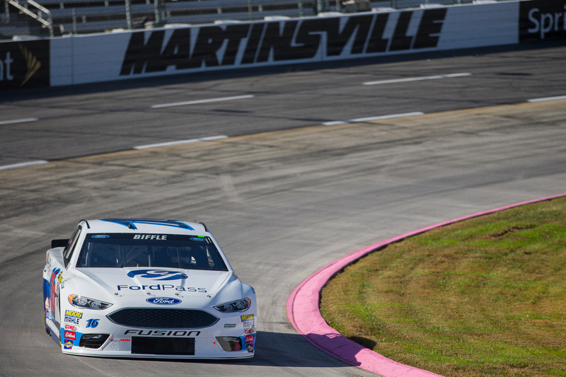 Biffle Moves Through Field To Finish 13th in Martinsville