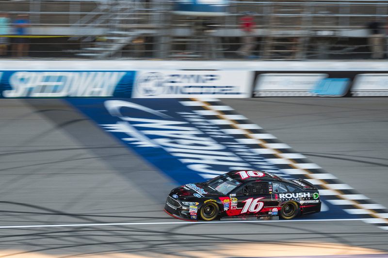 Biffle Finishes 11th at Michigan in the No. 16 Roush Performance Ford