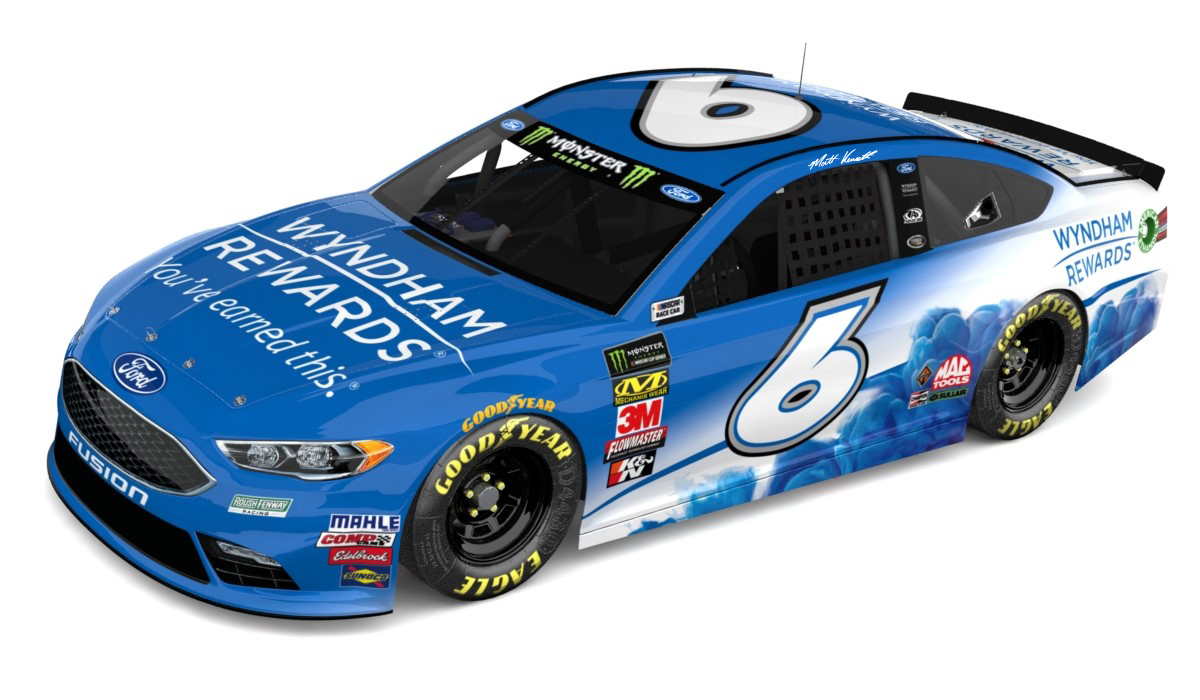 Kenseth Reunites with Jack Roush and Roush Fenway Racing with Wyndham Rewards Joining as a New Primary Partner on No. 6 Ford Fusion