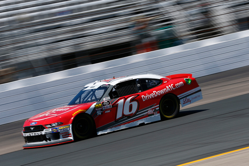 Reed Battles From Back to Finish 12th in New Hampshire