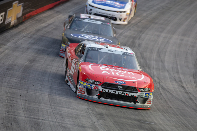 Flat Tire in Closing Laps Leaves Reed with a 17th-Place Finish at Bristol