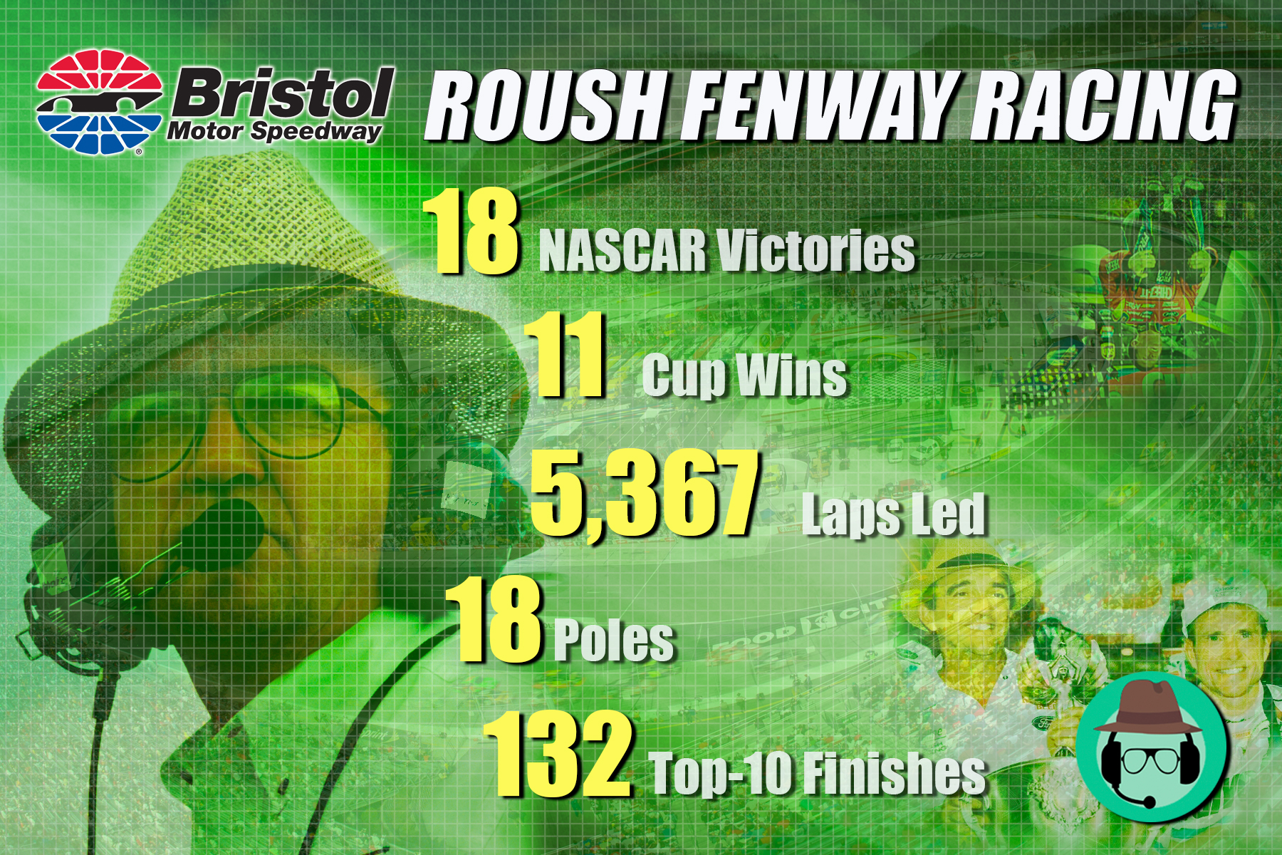 ROUSH FENWAY HAS EXCELLED AT THUNDER VALLEY