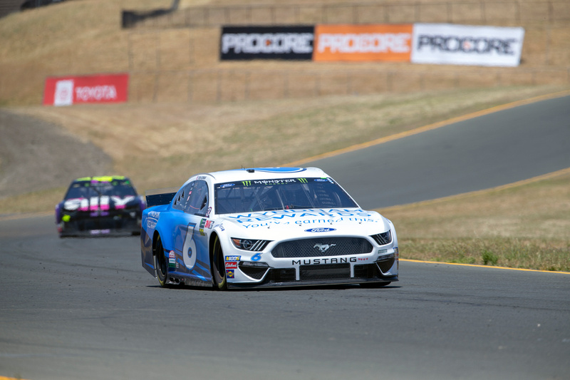 Newman Earns 7th-Place Finish at Sonoma