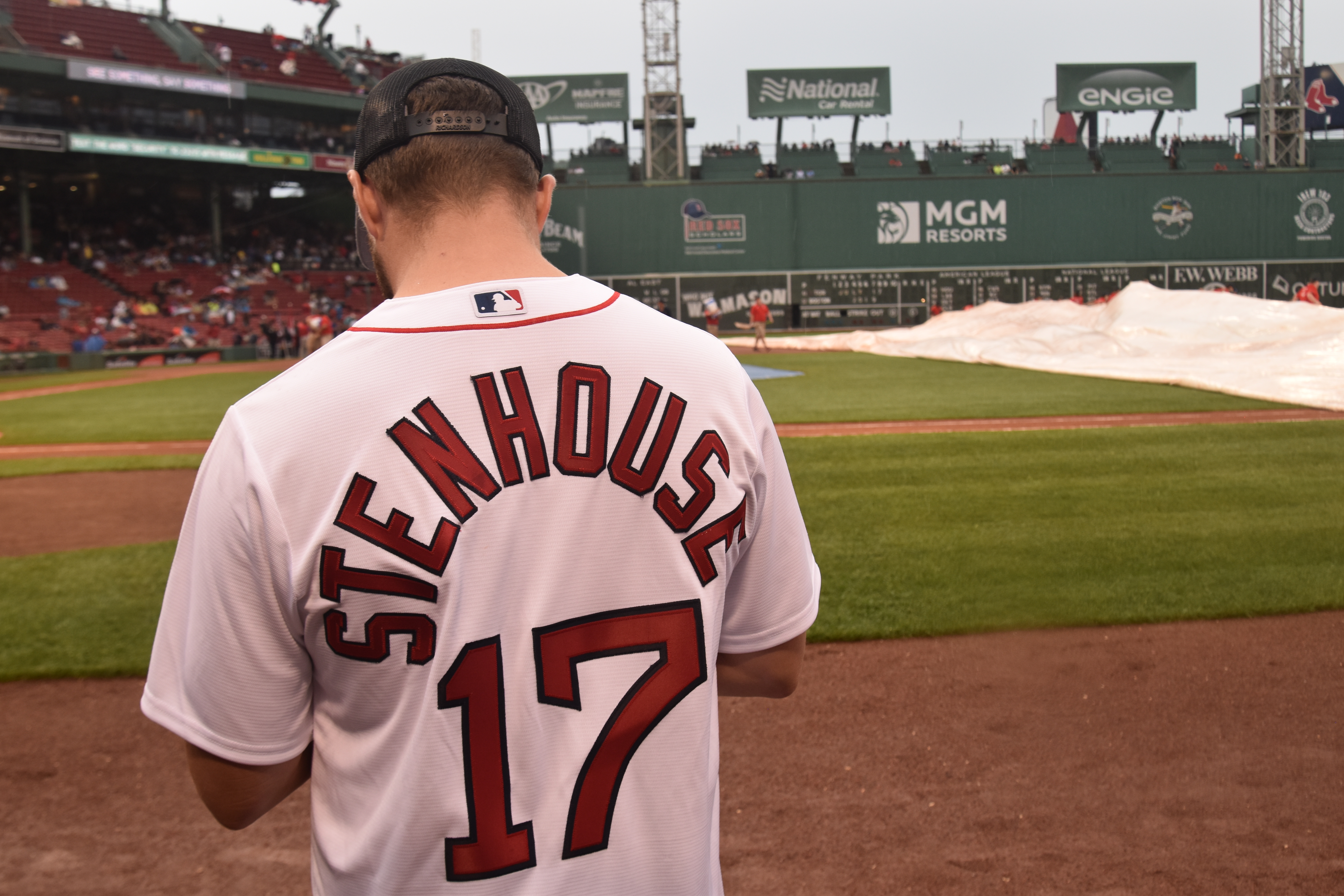 Memorable Moments: Stenhouse’s First Pitch