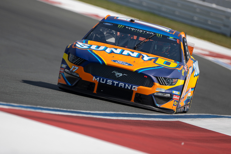 Stenhouse Jr. Drives SUNNYD Ford to a 17th-Place Finish at Charlotte’s Roval
