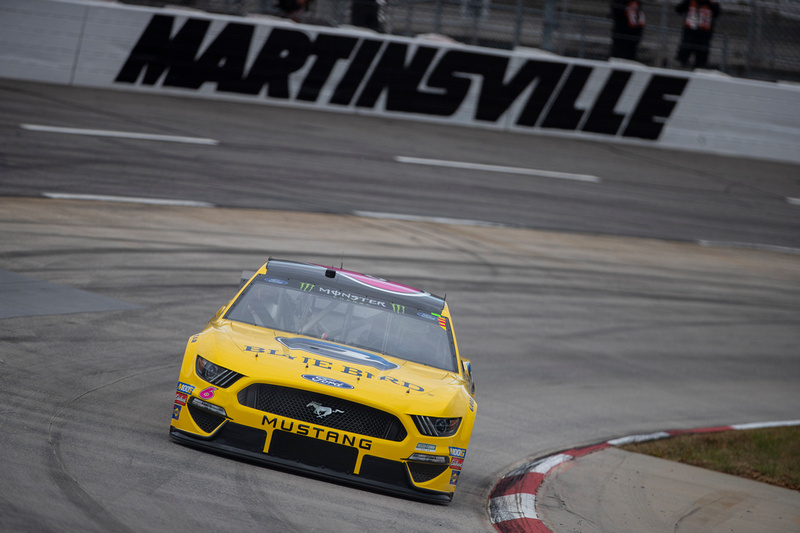 Newman Battles Back, Records Top-10 at Martinsville