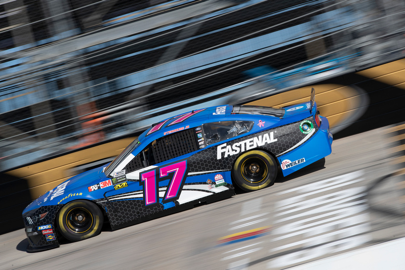 Stenhouse Jr. Drives Fastenal Ford to a 16th-Place Finish at the Monster Mile