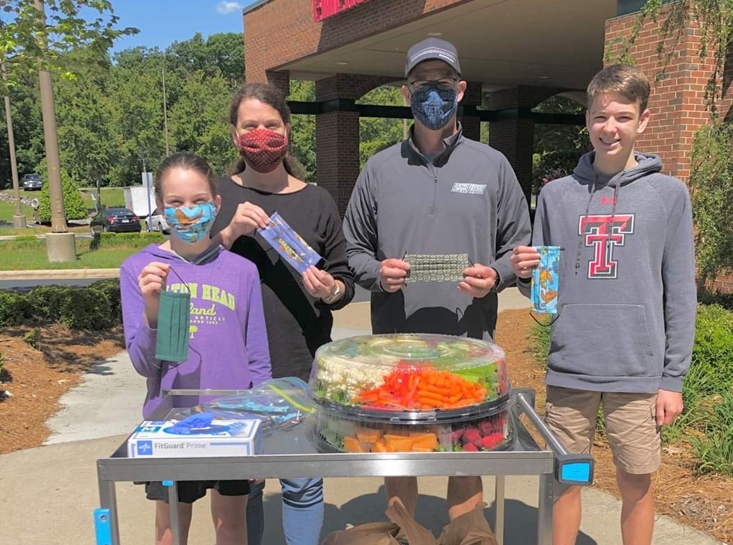 Graves Family Donates Masks to Community During COVID-19 Pandemic