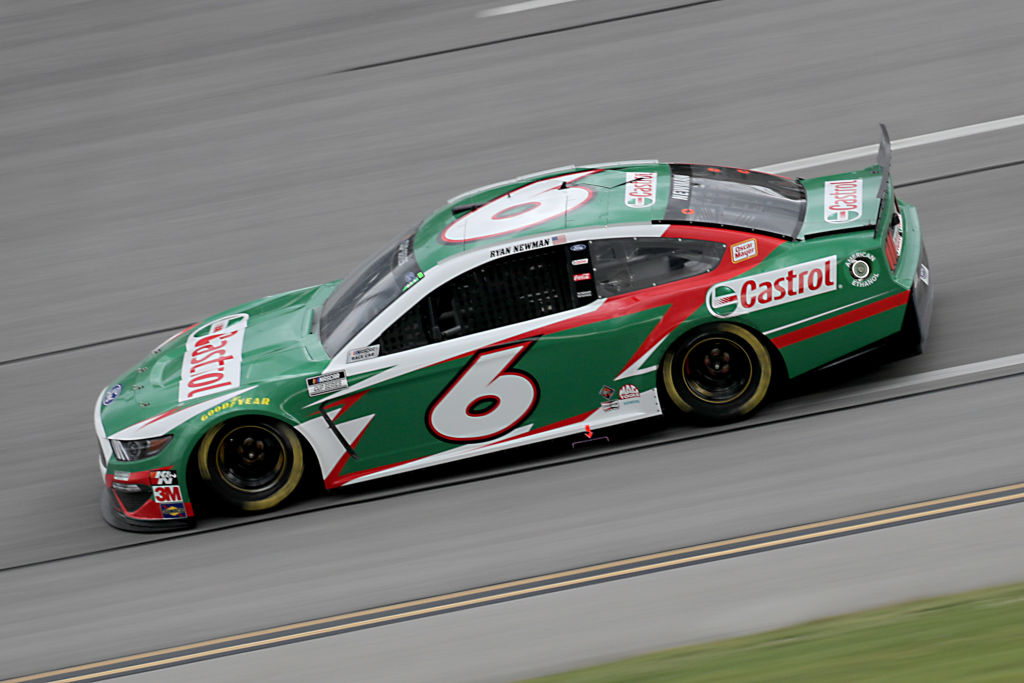 Newman Comes Up Just Short on Fuel at Talladega