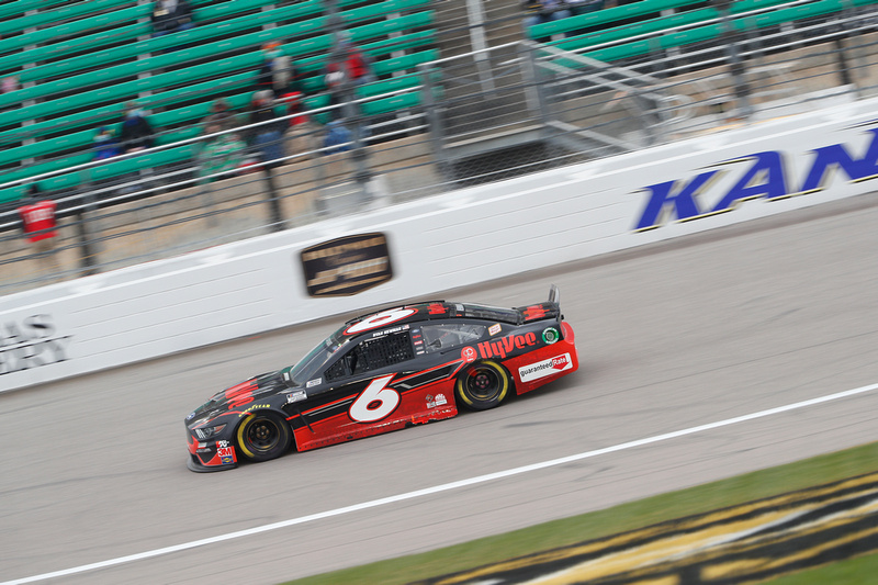 Newman Rides Up and Down Day to Finish 22nd in Kansas