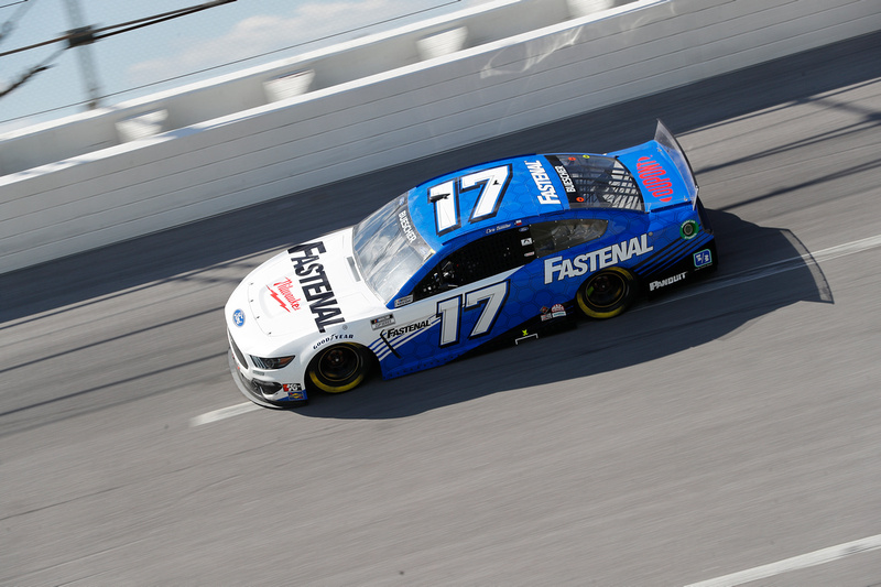 Buescher Finishes 21st After Turning in Strong Performance Early at Talladega