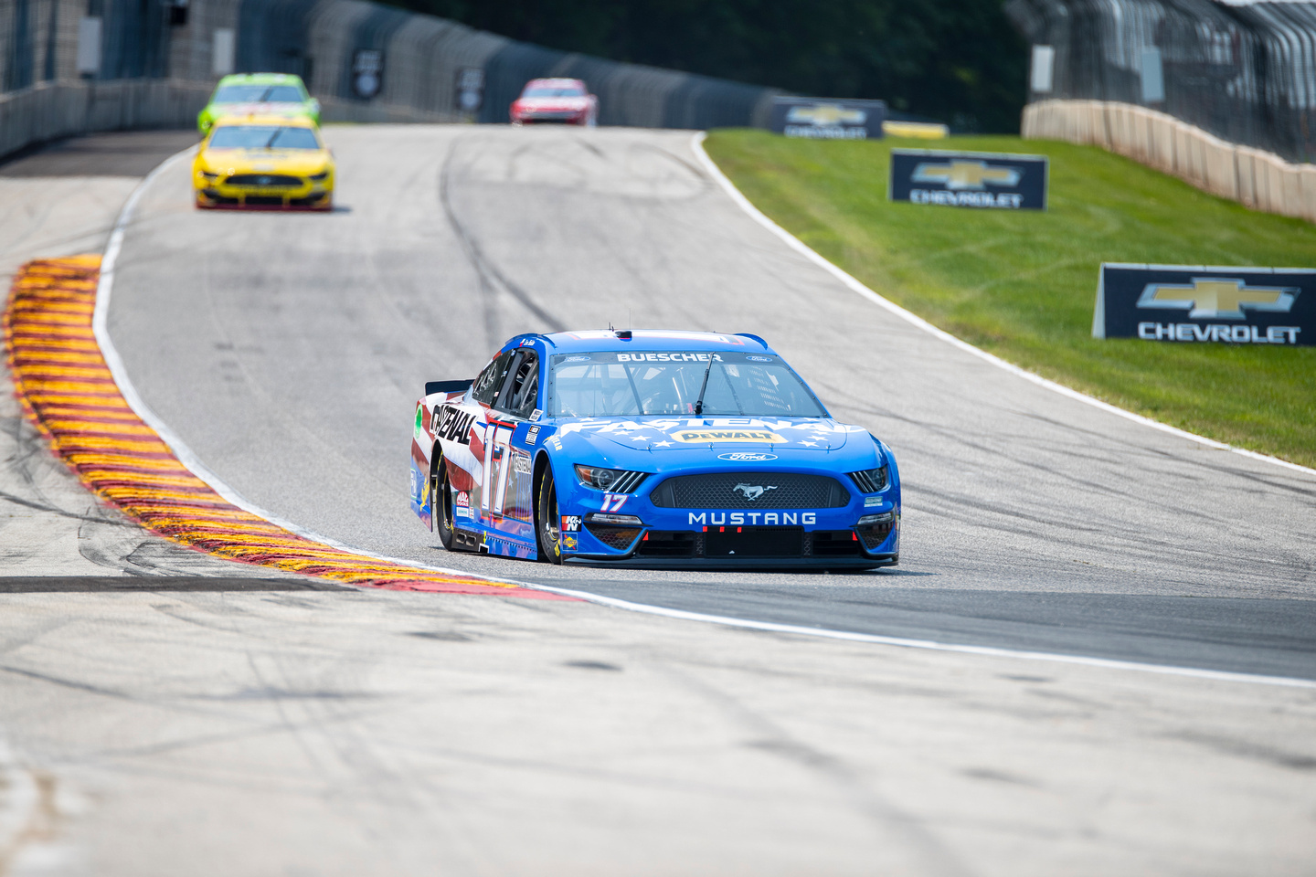 Buescher Battles Through Early Damage to Finish 18th at Road America