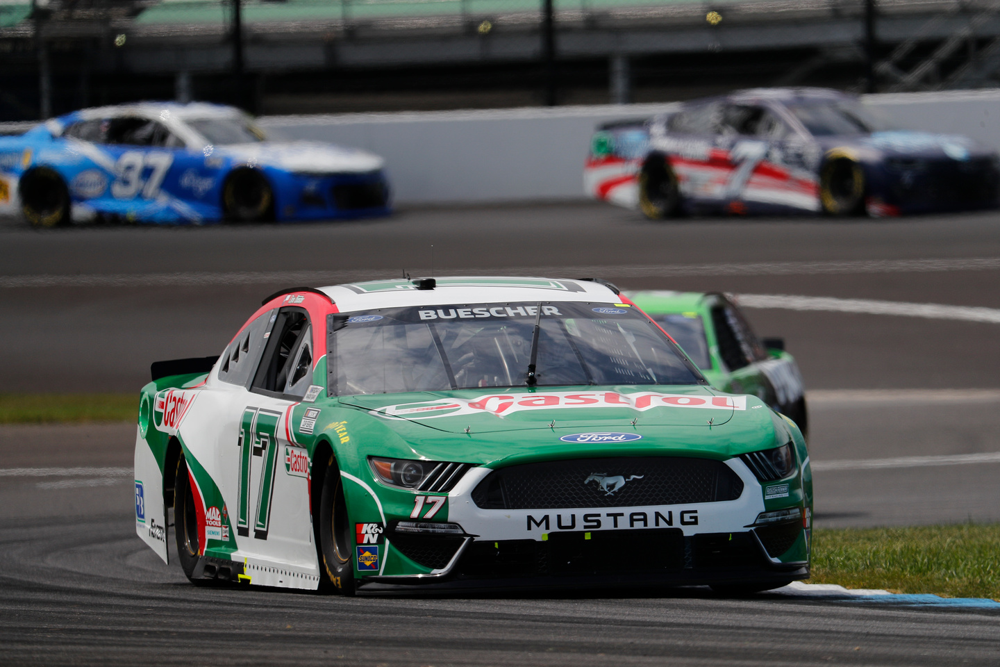 Buescher Drives Castrol Ford to 12th-Place Finish at Indianapolis